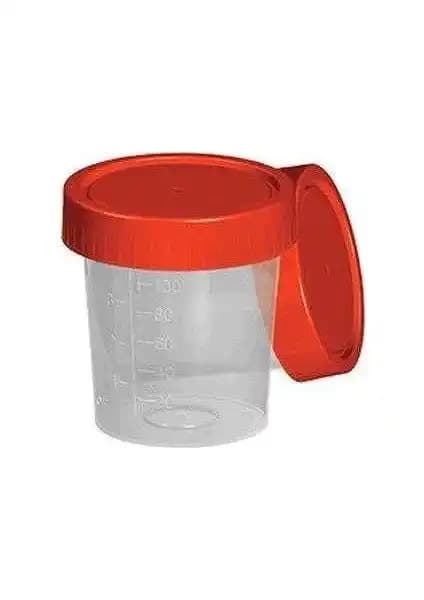 Fıratmed Steril İdrar Kabı 100 ml kapasite ile hijyen ve dayanıklılık sağlayan medikal ürün