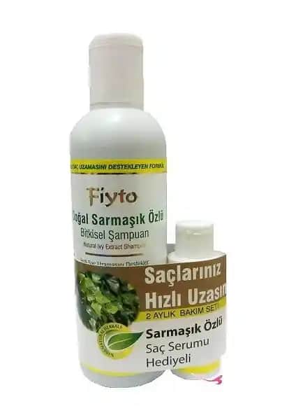Fiyto Sarmaşık Özlü Bitkisel Şampuan Doğal Saç Bakımı ve Saç Dökülmesini Azaltma