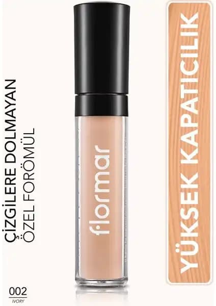 Flormar Koyu Halkalara ve Yaşlanmaya Karşı Perfect Coverage Likit Kapatıcı Özellikleri