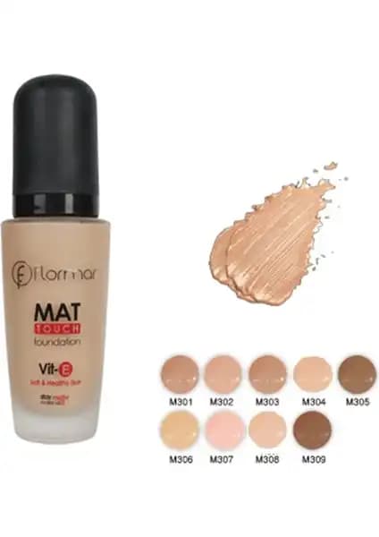 Flormar Mat Touch Fondöten M306 Pastelle ile Kusursuz ve Mat Makyaj Deneyimi