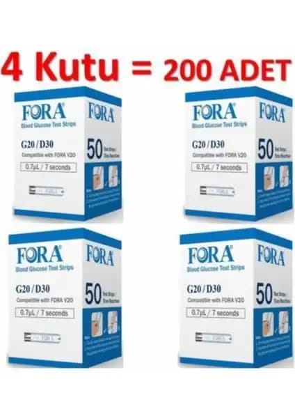 Fora G20 Şeker Strip ile Diyabet Takibinde Güvenilir ve Pratik Çözüm