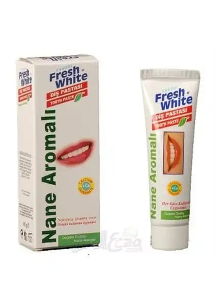 Fresh White Nane Aromalı Diş Pastası – Güçlü Koruma ve Ferahlatıcı Etki Sağlar