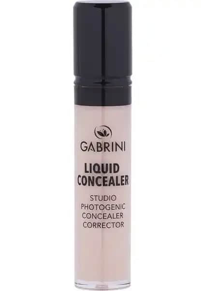 Gabrini Liquid Concealer Açık Ton 01 – Günlük Kullanım İçin Yüksek Performanslı Likit Kapatıcı