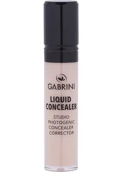 Gabrini Liquid Concealer Açık Ton 01 – Günlük Kullanım İçin Yüksek Performanslı Likit Kapatıcı
