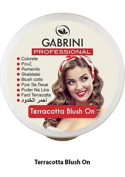 Gabrini Terracotta Blush-On 34 Doğal ve Işıltılı Makyaj İçin Uygun Allık Seçeneği