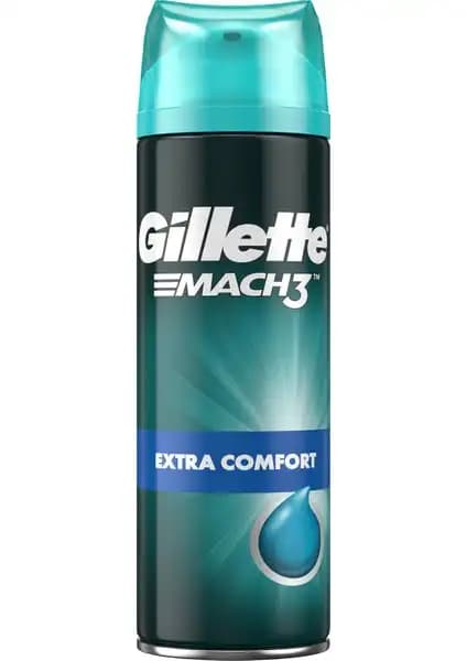 Gillette Mach3 Ekstra Konfor Tıraş Jeli ile Yumuşak ve Rahat Bir Tıraş Deneyimi