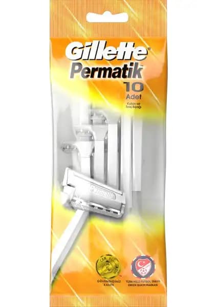 Gillette Permatik Kullan At Tıraş Bıçağı: Kolay ve Hijyenik Günlük Tıraş Çözümü