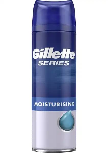 Gillette Series Nemlendirici Tıraş Jeli: Konforlu ve Güvenilir Tıraş Deneyimi Sağlar