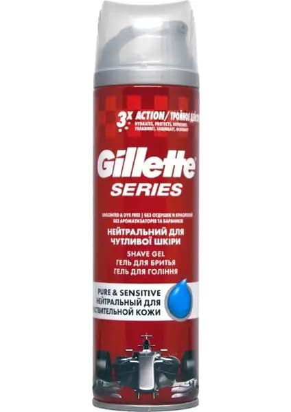 Gillette Series Pure & Sensitive Hassas Ciltler İçin Tıraş Jeli Özellikleri ve Kullanımı