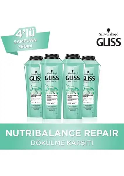 Gliss Nutribalance Şampuan: Saçlarınız İçin Güç ve Sağlık Kaynağı