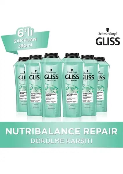 Gliss Nutribalance Şampuanı Saç Güçlendirme ve Besleyici Etkileri