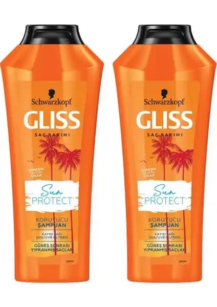 Gliss Sun Protect Şampuanı Güneşin Zararlı Etkilerine Karşı Güçlü ve Koruyucu Saç Bakımı Ürünü