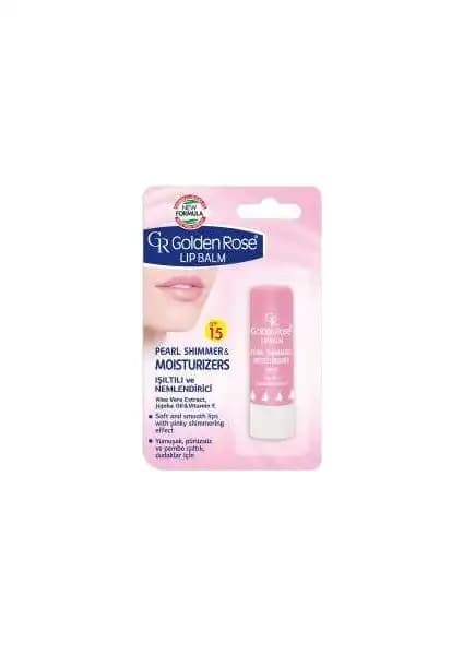 Golden Rose Lip Balm No: 02 Pearl ile Dudaklarınızda Parlaklık ve Nemli Görünüm Sağlayın