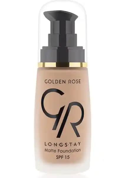 Golden Rose Longstay Matte Foundation N0:09: Uzun Süreli Kapatıcı ve Doğal Mat Görünüm Sağlayan Fondöten