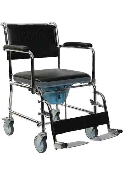Golfi G-125 Banyo Tuvalet Tekerlekli Sandalye: Çok Fonksiyonlu ve Dayanıklı Tasarım