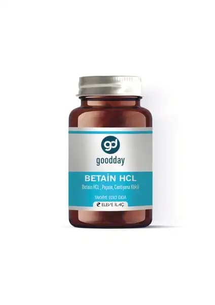 Goodday Betain Hcl 60 Kapsül ile Mide Sağlığını Güçlendiren Doğal Destek
