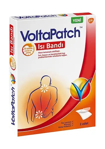 GSK Voltapatch Isı Bandı: Uzun Süreli Kas Rahatlatıcı ve Günlük Kullanım İçin Etkili Çözüm