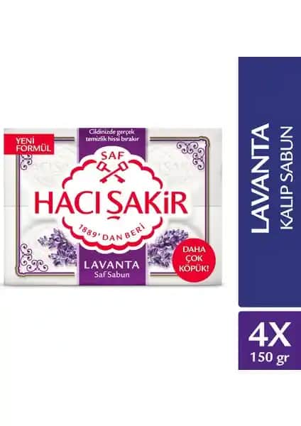 Hacı Şakir Banyo Lavanta 600g: Doğal ve Ferahlatıcı Temizlik Deneyimi Sağlayan Ürün