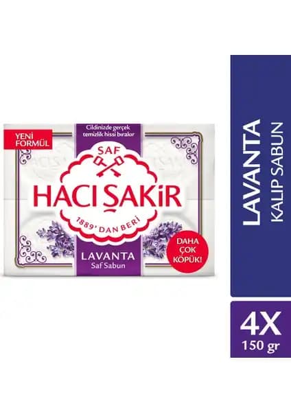 Hacı Şakir Banyo Lavanta 600g: Doğal ve Ferahlatıcı Temizlik Deneyimi Sağlayan Ürün