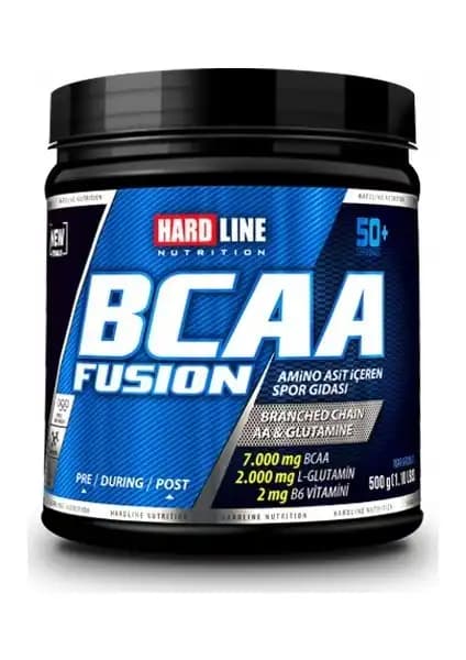 Hardline BCAA Fusion 500 gr Çilek: Kas Gelişimi ve Performans Artırıcı Amino Asit Takviyesi