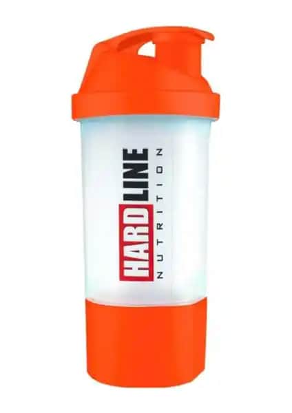 Hardline Nutrition Turuncu 600 ml Spor Shakeri Sağlıklı ve Pratik Kullanım İçin Tasarlanmış