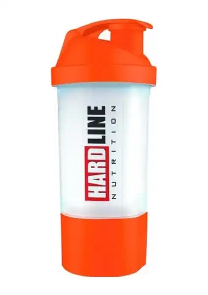 Hardline Nutrition Turuncu 600 ml Spor Shakeri Sağlıklı ve Pratik Kullanım İçin Tasarlanmış