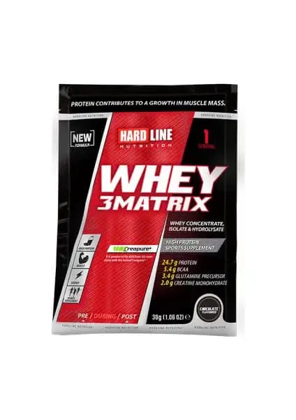 Hardline Nutrition Whey 3Matrix Protein: Yüksek Protein İçeriği ve Farklı Aromalarla Güç ve Sağlık Desteği