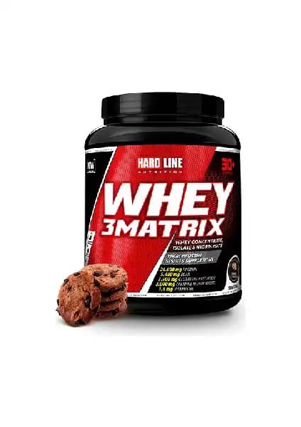 Hardline Nutrition Whey3 Matrix 908 Gr Cookies Aromalı Yüksek Kaliteli Protein Tozu