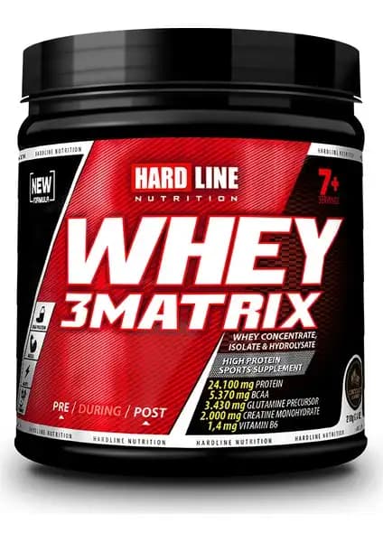 Hardline Whey 3Matrix Protein Tozu: Yüksek Protein, Düşük Yağ ve Kreatin İçeren Sağlıklı Takviye