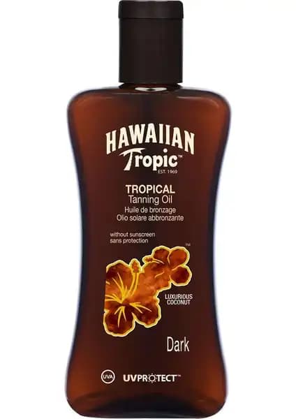Hawaiian Tropic Yağ Coconut SPF0 ile Tropik Güneş Deneyimi ve Bronzlaşma