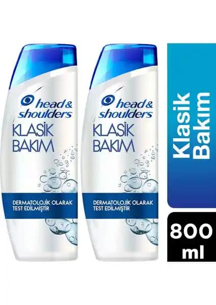 Head&Shoulders Klasik Bakım Şampuanı Saç Temizliği ve Ferahlık Sağlayan Etkili Çözüm