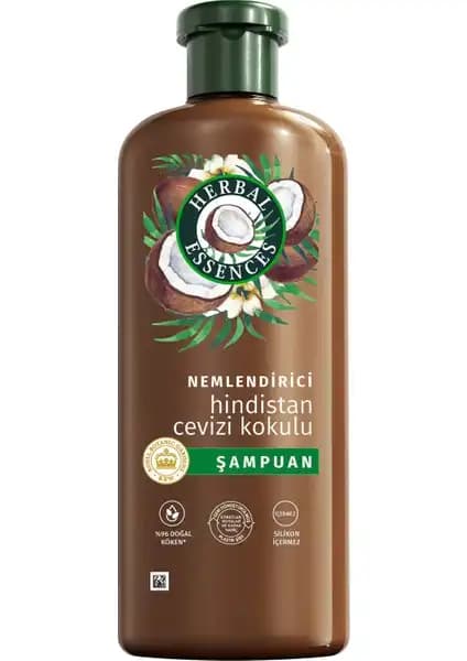 Herbal Essences Hindistan Cevizi Kokulu Nemlendirici Şampuan Kuru Saçlar İçin Doğal Bakım