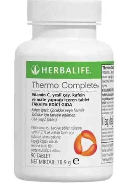 Herbalife Thermo Complete: Enerji ve Yağ Yakımını Destekleyen Doğal Takviye Ürünü