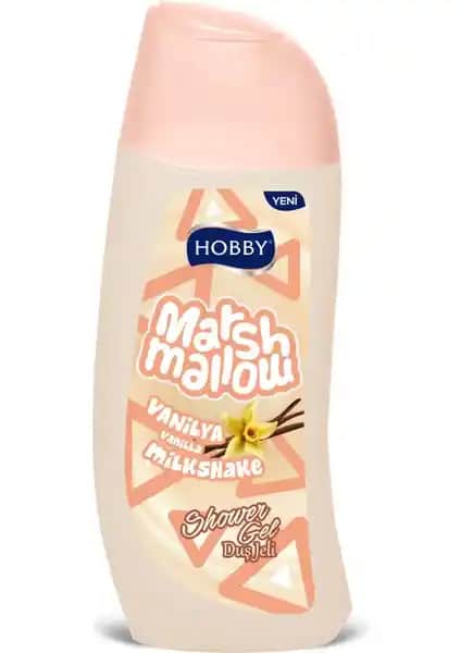 Hobby Marshmallow Vanilyalı Duş Jeli 500 ml ile Temizlik ve Ferahlık Keyfi