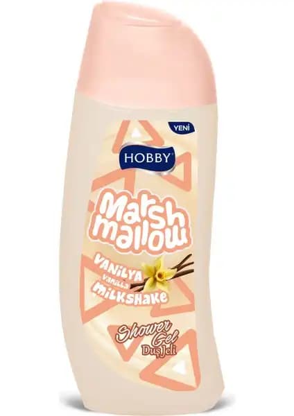 Hobby Marshmallow Vanilyalı Duş Jeli 500 ml ile Temizlik ve Ferahlık Keyfi