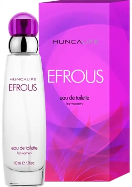 Huncalife Efrouse Kadın Parfümü 50 ml: Zarif ve Çekici Çiçeksi Koku Deneyimi