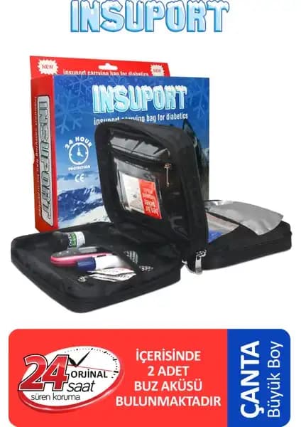 İnsuport İnsülin Taşıma Çantası: Dayanıklı ve Pratik Taşıma Çözümü