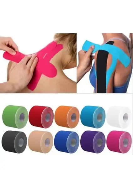Iron Kınesıo Tape 5cm x 5 Mtr Mavi - Güçlü Yapışkanlı Endüstriyel Bant
