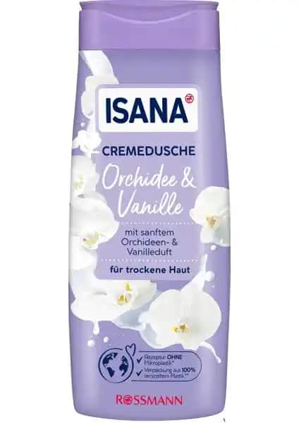 Isana Kremsi Duş Jeli Orkide ve Vanilya: Kuru ve Hassas Ciltler İçin Nemlendirici ve Aromatik Ürün