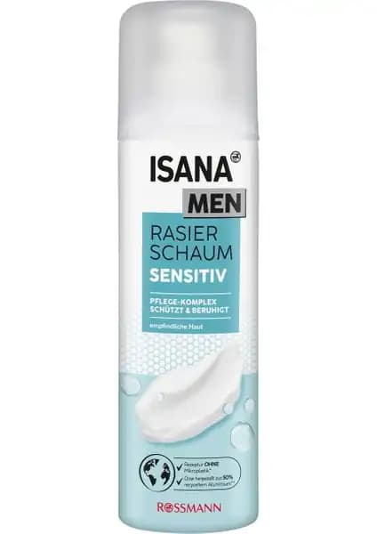 Isana Men Hassas Tıraş Köpüğü: Hassas Ciltler İçin Güvenilir ve Dermatolojik Onaylı Çözüm
