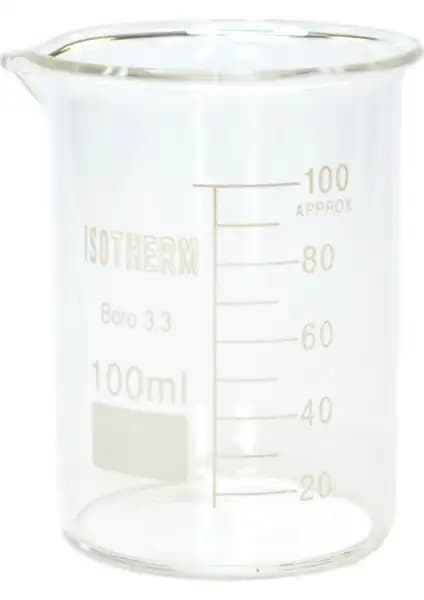 Isotherm Beher Cam Kısa Form 100 Ml: Yüksek Dayanıklılık ve Çok Yönlü Kullanım