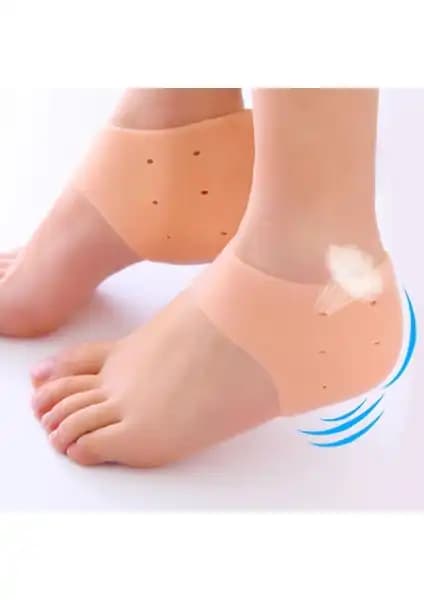 Jetfast Esnek Silikon Topuk Gömleği Topuk Dikeni ve Ayak Sağlığı İçin Pratik Çözüm