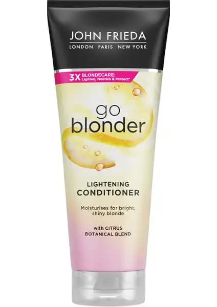 John Frieda Sarı Saçlara Özel Işıltı Veren Saç Bakım Kremi İncelemesi ve Kullanıcı Yorumları