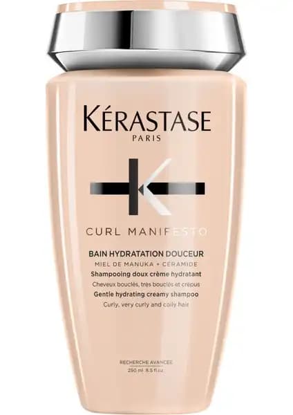 Kerastase Curl Manifesto Bain Hydratation Douceur Kıvırcık ve Dalgalı Saçlar İçin Besleyici Şampuan
