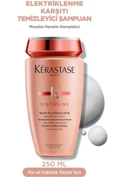 Kerastase Discipline Bain Fluidéaliste ile Saç Şekillendirme ve Elektriklenme Kontrolü