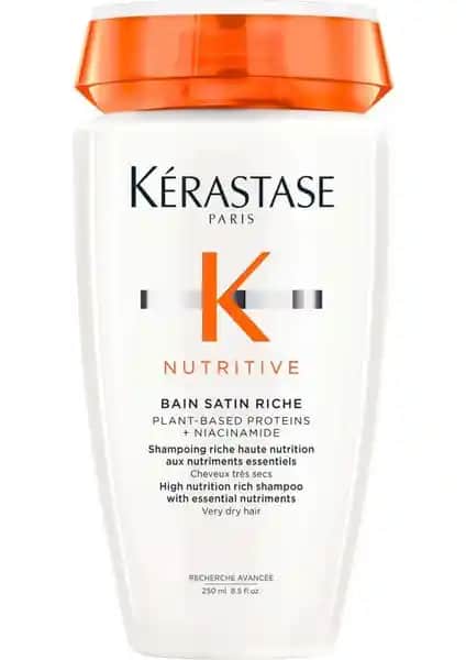 Kerastase Nutritive Bain Satin Riche: Kuru ve Çok Kuru Saçlar İçin Yoğun Nemlendirici Şampuan