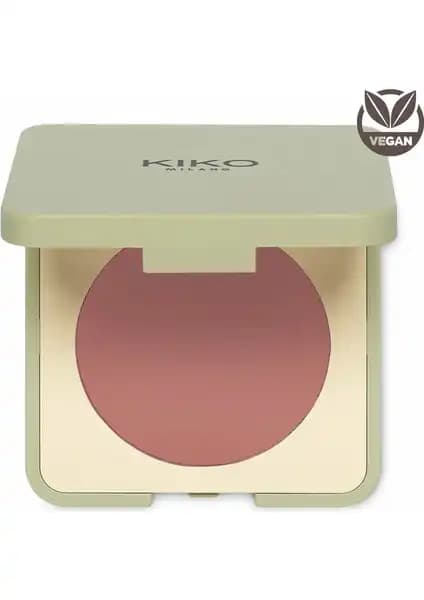 KIKO Allık Green Me Blush 102 Doğal ve Organik İçeriklerle Hafif Makyaj İmkanı