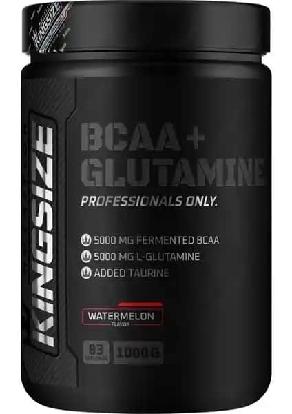 Kingsize Nutrition BCAA ve Glutamin Toz Karışımı ile Kas Gelişimini Destekleyin