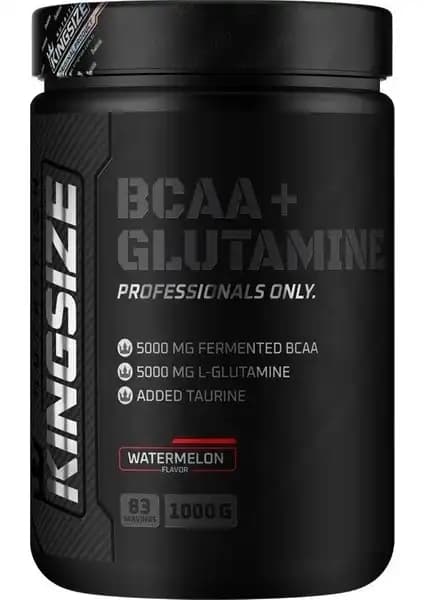 Kingsize Nutrition BCAA ve Glutamin Toz Karışımı ile Kas Gelişimini Destekleyin