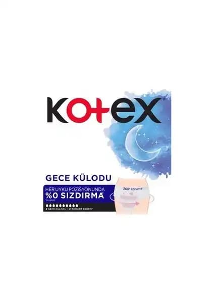 Kotex Regl Gece Külodu: Yoğun Regl Dönemlerinde Güvenli ve Konforlu Uyku İçin Ideal Çözüm